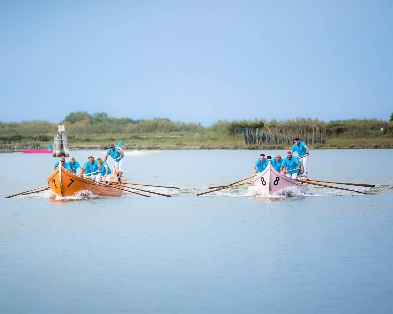 The ancient connection with the lagoon is celebrated